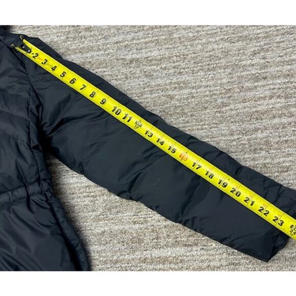 Indygena Coat Black Puffer Duck Down Hooded Jacket Size M - Picture 2 of 16
